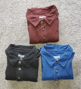 Duluth Trading Co. Long Tail Polo Style Shirts Set Of 3 - Picture 1 of 16