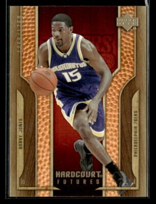 Bobby Jones 2006-07 Upper Deck Hardcourt #122/1750 Philadelphia 76ers Foto 1 de 2