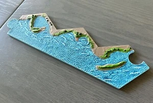 Catan 3D Edition | Two-Cove Island Rahmen | Offizieller Ersatz Spielstück - Bild 1 von 4