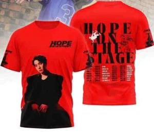 J-Hope , Hope On The Stage Tour 2025 3D T-Shirt - Picture 1 of 4