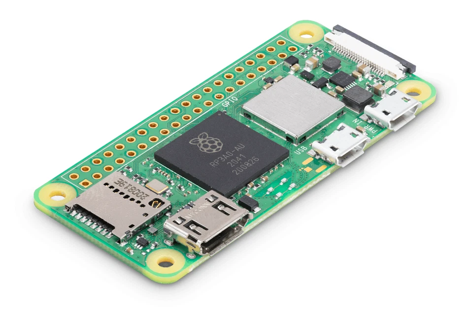 Raspberry Pi Zero 2 W (Broadcom BCM2710A1, 1,80 GHz, 512MB) Einplatinencomputer - SC0510