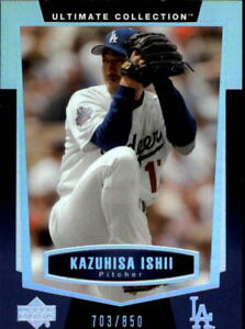 2003 Ultimate Collection Baseball Card #46 Kazuhisa Ishii/850