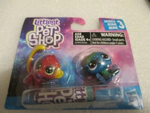 Littlest Pet Shop Cosmic Pounce Series 3 Confezione da 2 COMET MONKEY AND CELESTINE BRADIPO - Foto 1 di 2
