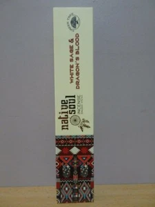 White Sage & Dragon's Blood ~ Smudge Sticks ~ 1 x 15g Pack- Native Soul Incense - Picture 1 of 1