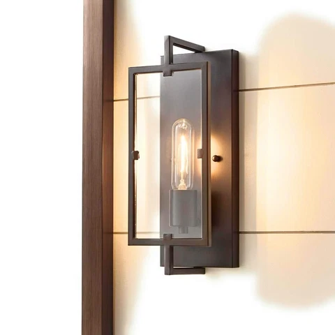 1-Light Vintage Bronze Wall Sconce Cover