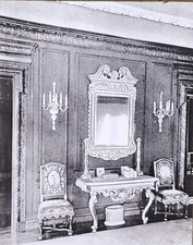 Wm & Mary Room, Mrs. Randall Home, N.Y., G.C. Dury Co. Magic Lantern Glass Slide