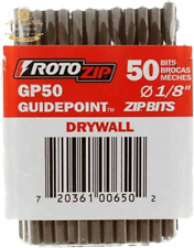 GP50 1/8-Inch Drywall Guidepoint Cutting Bits (50-Pack), Cutting Drywall, for Us