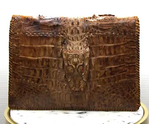 Vintage Baby Alligator/Gator Leather Handbag/Purse - Picture 1 of 9