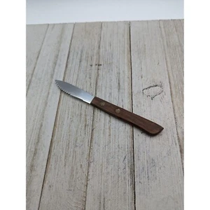 Vegetable Peeler Lifetime Paring Knife 6" Stainless Steel 2" Blade Wood Handle - Picture 1 of 6