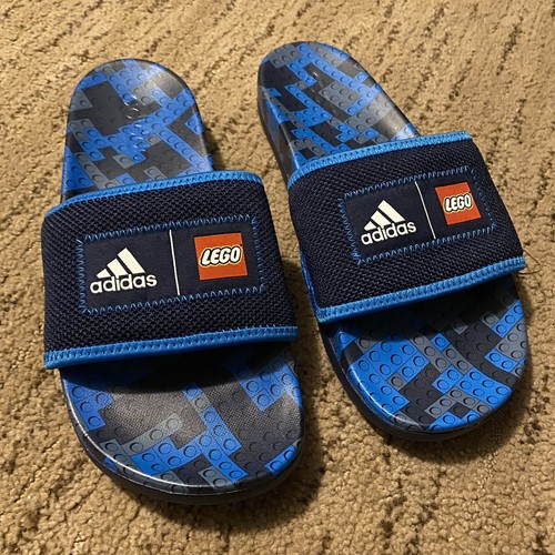 Adidas Adilette Comfort X Lego® Slides blu navy rush uomo 8 donna 9 GW0823 NUOVO