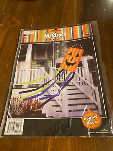 "Vintage Halloween Kürbis Windsack 36" lang Nylon Flagge Windsocke Set - Bild 1 von 1