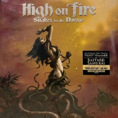 High On Fire - Snakes For The Divine 2 x LP Colored Vinyl - Metal Record - SLEEP Foto 1 de 2