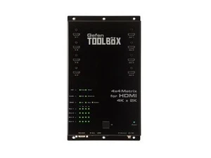 Gefen GTB-HD4K2K-444-BLK 4x4 Matrix Swither für HDMI 4Kx2K schwarz - Bild 1 von 1