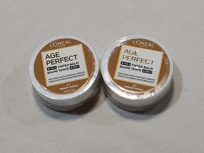 2 ~ L'Oreal Age Perfect 4-in-1 Tinted Balm Foundation w/Firming Serum 20 Medium - Image 1 of 3