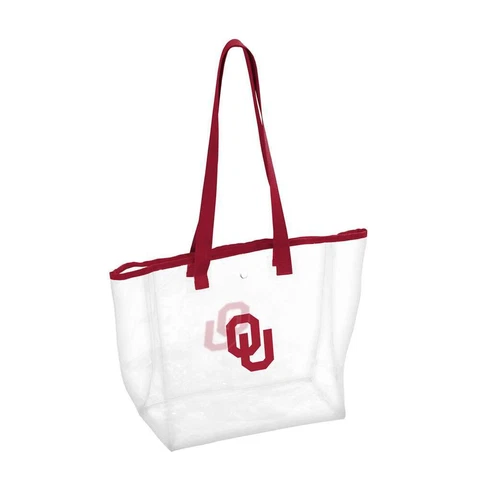 Oklahoma Sooners Clear Stadium Tote Bag Cover