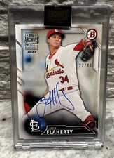 2022 Topps Signature Series Archives Jack Flaherty #/48 Auto St. Louis Cardinals