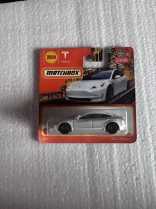 MATCHBOX HLC68 TESLA MODEL Y 89/100 HOT WHEELS - Foto 1 di 1