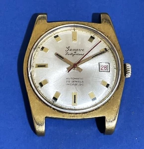 Geneve of SWITZERLAND Watch Automatic 25 Jewells Incabloc - Picture 1 of 4