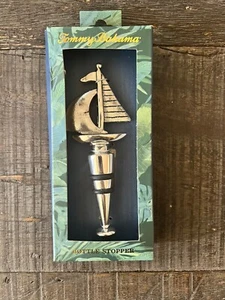 Tommy Bahama Sailboat Bottle Stopper Nautical Beachy - Picture 1 of 2