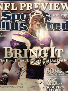 Adrian Peterson Signed Magazine Sports Illustrated SI Auto COA - Picture 1 of 2