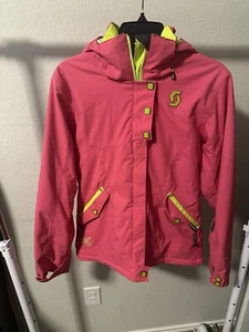 Scott Outerwear Winter Coat Jacket Woman’s Small Pink Ski Snowboarding Sleeding - Picture 1 of 16