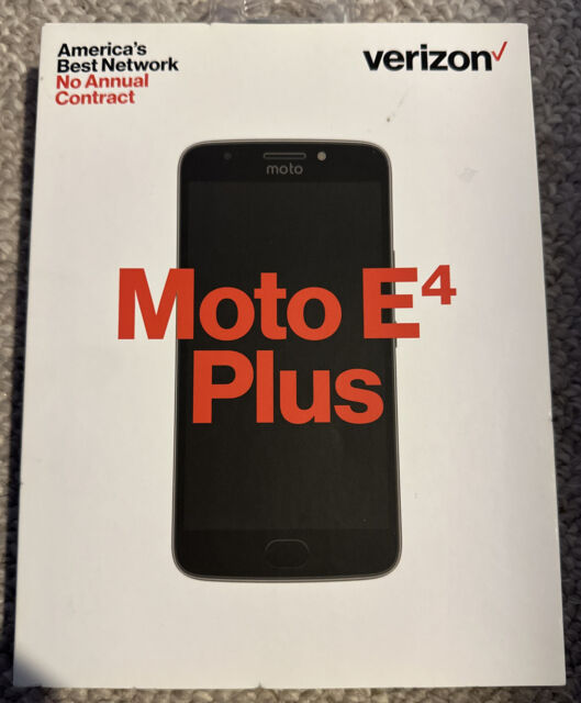  Moto E Plus (4th Generation) - 16 GB - Unlocked  (AT&T/Sprint/T-Mobile/Verizon) - Iron Gray : Everything Else