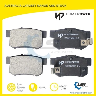 Rear Brake Pads Set for Honda Integra Type R DC 1.8L 10/1999-07/2001 - image 1 of 4