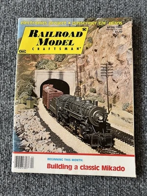 Railroad Model Craftsman Magazine April 1980 “Building A Classic Mikado” - Image 1 of 3
