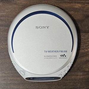 Sony Discman Walkman D-FJ210 Portable CD Player AM/FM/Weather Radio - Tested - Picture 1 of 5