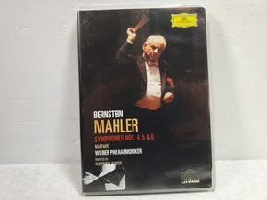 Bernstein: Mahler: Symphonies Nos. 4, 5 & 6 (DVD, 1977) Vienna Philharmonic - Picture 1 of 3