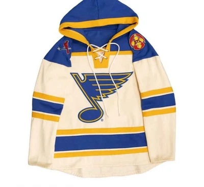 New ListingSt. Louis Cardinals theme SGA Blues Hoodie Jersey 9/19 PICK SIZE free ship NIP