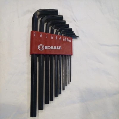KOBALT  10 Piece SAE Hex Wrenches Item #24827  - Image 1 of 4