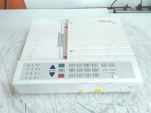 Defective Schiller AT-2 Interpretive EKG Machine Power Tested No Leads AS-IS - Picture 1 of 9