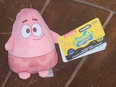 Funko PLUSHIES SpongeBob SquarePants 4" PATRICK STAR Collectible Plush - Image 1 of 2