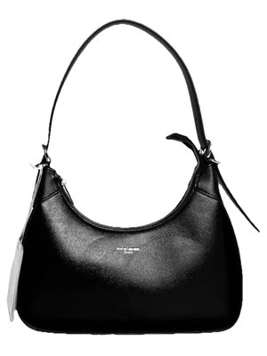 NUEVO CON ETIQUETAS DAVID JONES PARIS Bolso de Mano Mujer Suave Imitación Cuero Asa Mediano Negro Foto 1 de 4