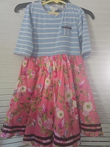 Matilda Jane Enchanted Garden Double the Color Dress Size 8 NWT - Picture 1 of 6