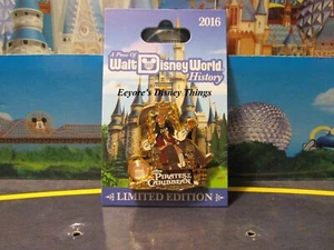 Walt Disney World Piece of History Pin - Pirates of the Caribbean Jack Sparrow - Picture 1 of 3