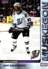 2002-03 Muskegon Fury #12 Jeff Kozakowski