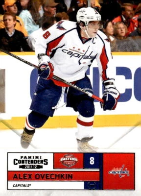 2011-12 Panini Contenders #98 Alex Ovechkin Washington Capitals Hockey Card - Image 1 of 2