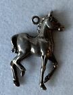2 Horse Sterling Charms Pendant 925 Walking Horse One Marked