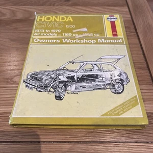 Honda Civic 1200 1973-1979 All Models Haynes Owners Workshop Manual - Picture 1 of 7