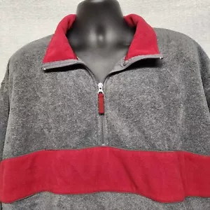 NY Classics Sports XL Pullover Sweatshirt Men's Zippered Collared Hem Drawstring - Picture 1 of 8