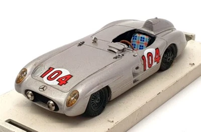 Brumm 1/43 Scale BR104 - Mercedes Benz 300 SLR - #104 Silver - Imagen 1 de 4