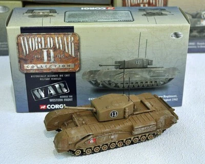 Corgi Militare Cc 60101 Char Churchill Mk III Canadian Army Dieppe Agosto 1942 - Immagine 1 di 2