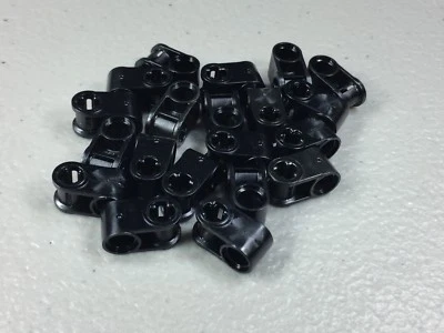 New LEGO Technic Axle & Pin Connector Perpendicular 6536 Black (x20) Mindstorms  - Image 1 of 4
