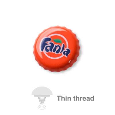 NEW Camera Soft Shutter Release Button for Leica Fuji Sony Orange Soda Cap - Image 1 of 4