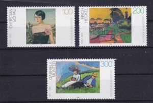 República Federal MNH ** 1748-50 Paintings Schad Heckel Jawlensky - Imagen 1 de 1