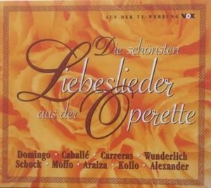 2 x CD Box Set - V.A.: Die Schönsten Liebeslieder Aus Der Operette - BMG - Bild 1 von 2