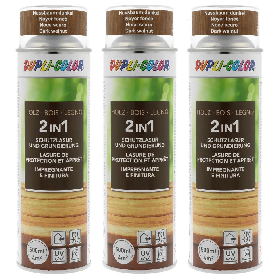 Dupli Color Holzschutzlasur Nussbaum 500 Ml 391507
