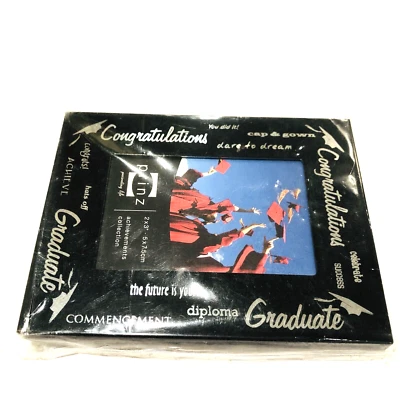 Colección Prinz Logros Marco de Fotos Negro Graduación Graduado NUEVO Foto 1 de 4